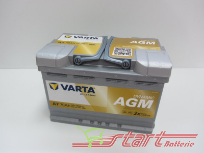 Varta Start&Stop Plus A7 12V  70Ah 760A L3 New26